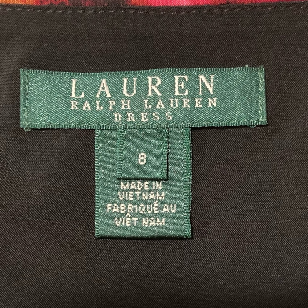 Lauren Ralph Lauren Floral Long Sleeve Sheath Dress | Wrinkle Resistant - Picture 8 of 15